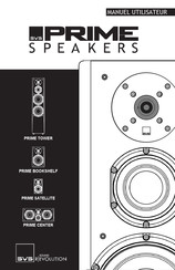 SVS PRIME SATELLITE Manuel Utilisateur