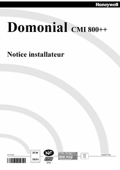 Honeywell Domonial CMI 800++ Notice Installateur