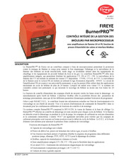 Fireye BurnerPRO UV5-1 Mode D'emploi