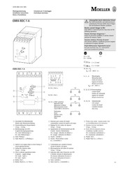 Moeller EMR4-RDC-1-A Notice D'installation