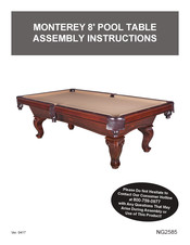 Hathaway NG2585RD Instructions D'assemblage