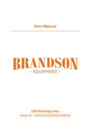 Brandson 20200205NB040 Mode D'emploi