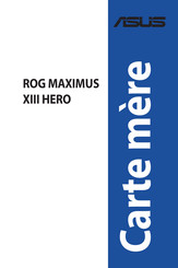 Asus ROG MAXIMUS XIII HERO Mode D'emploi