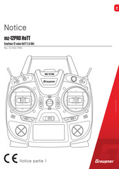 GRAUPNER mz-12 PRO Notice