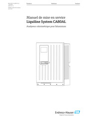 Endress+Hauser Liquiline System CA80AL Manuel De Mise En Service