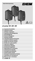EHEIM air pump 100 Mode D'emploi
