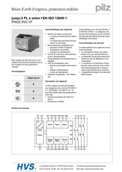 Pilz PNOZ XV2.1P Mode D'emploi