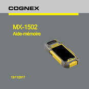 Cognex MX-1502 Aide-Mémoire