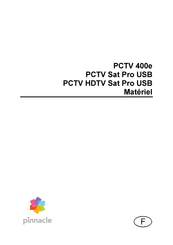 Pinnacle PCTV 400e Mode D'emploi