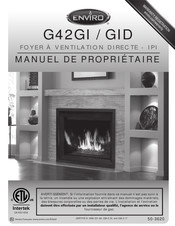 Enviro G42GID Manuel Du Propriétaire