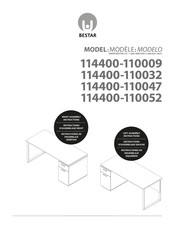 Bestar 114400-110009 Instructions D'assemblage