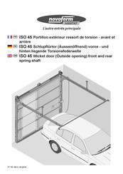 Novoferm Iso 45 Mode D'emploi