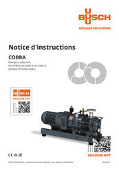 Busch COBRA NC 0100 B Notice D'instructions