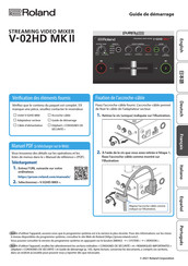 Roland V-02HD MK II Guide De Démarrage