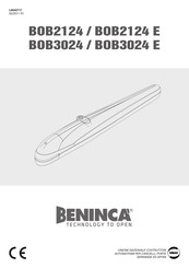 Beninca BOB3024 Instructions