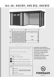 finnhaus WOLFF 440811 Instructions De Montage