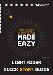 Zbeamz LIGHT RIDER Guide De Démarrage Rapide