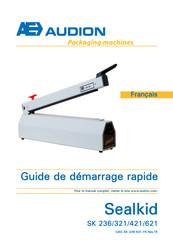 Audion Elektro Sealkid 236 Guide De Démarrage Rapide