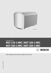 Bosch WST 200-1 HRC Notice D'installation Et D'entretien