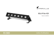 thomann STAIRVILLE BEL6 IP Bar HEX Notice D'utilisation