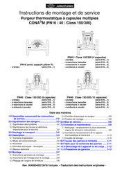 ARI ARMATUREN CONA M PN16 Instructions De Montage Et De Service