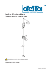 Haws Delta 4451 Notice D'instructions