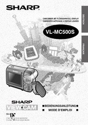 Sharp VL-MC500S Mode D'emploi