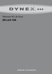 Dynex DX-L24-10A Guide De L'utilisateur
