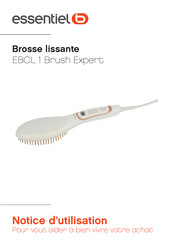 essentiel b EBCL 1 Brush Expert Notice D'utilisation