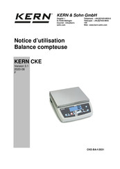 KERN CKE 6K0.02 Notice D'utilisation