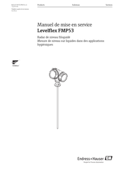 Endress+Hauser Levelflex FMP53 Manuel De Mise En Service