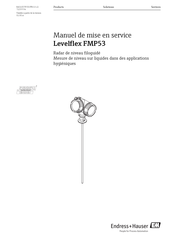 Endress+Hauser Levelflex FMP53 Manuel De Mise En Service