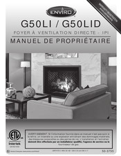 Enviro G50LID Manuel Du Propriétaire