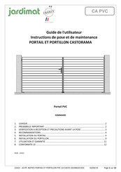 Jardimat CA PVC Guide De L'utilisateur
