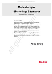 Asko T712C Mode D'emploi