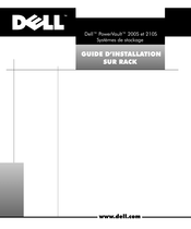 Dell PowerVault 200S Guide D'installation