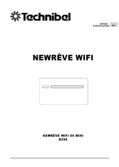 Technibel NEWREVE WIFI 09 MINI R290 Notice D'installation