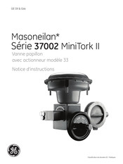 GE Masoneilan MiniTork II 37002 Serie Notice D'instructions