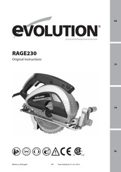 Evolution RAGE230 Mode D'emploi