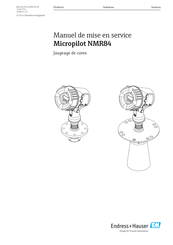 Endress+Hauser Micropilot NMR84 Manuel De Mise En Service