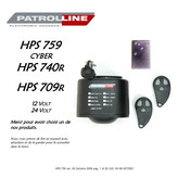 PATROLLINE HPS 709R Mode D'emploi