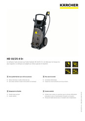 Kärcher HD 10/25-4 S+ Mode D'emploi