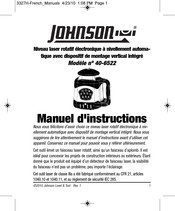 Johnson 40-6522 Manuel D'instructions