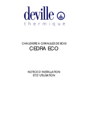 deville CEDRA ECO 24 Notice D'installation Et D'utilisation