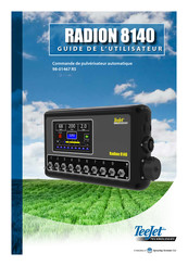 TeeJet Technologies RADION 8140 Guide De L'utilisateur
