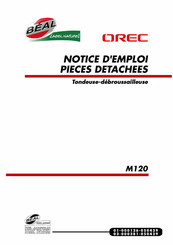 Beal OREC M120 Notice D'emploi