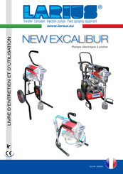 Larius NEW EXCALIBUR Livre D'entretien Et D'utilisation