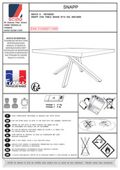 SCIAE SNAPP 3730 Notice De Montage