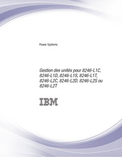 IBM 8246-L1S Mode D'emploi