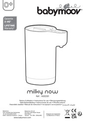 babymoov milky now Notice D'utilisation